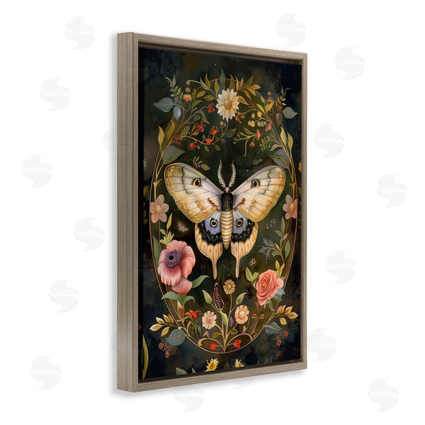 Stupell Industries The Dutch Lady | Victorian Botanicals & Moth