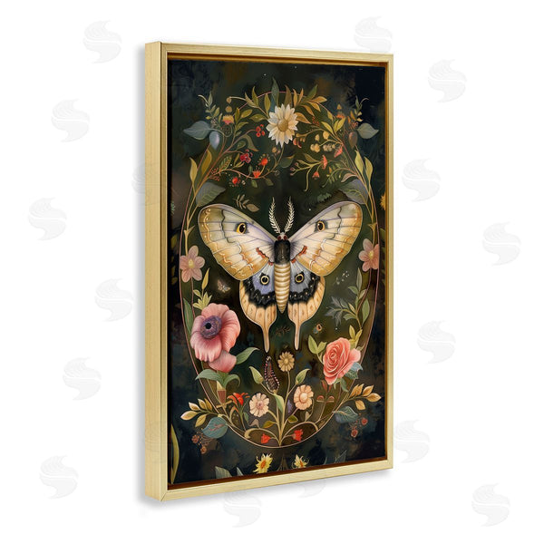 Stupell Industries The Dutch Lady | Victorian Botanicals & Moth