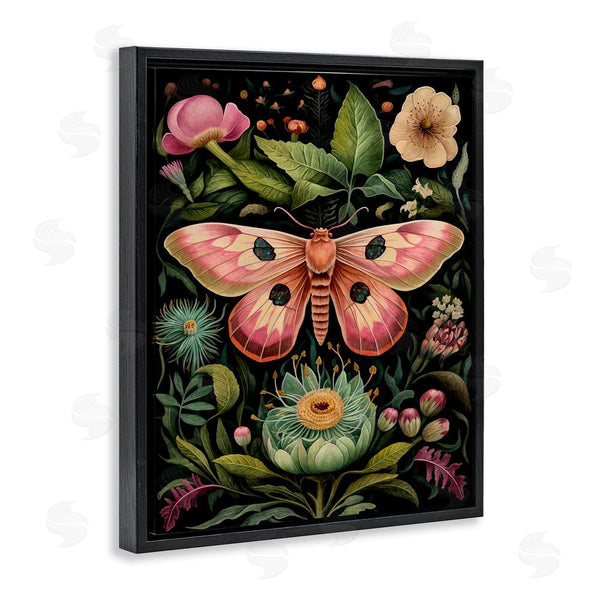 Stupell Industries The Dutch Lady | Vintage Botanical Moth Wall Art