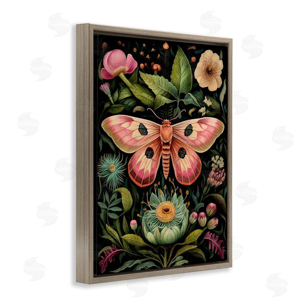 Stupell Industries The Dutch Lady | Vintage Botanical Moth Wall Art