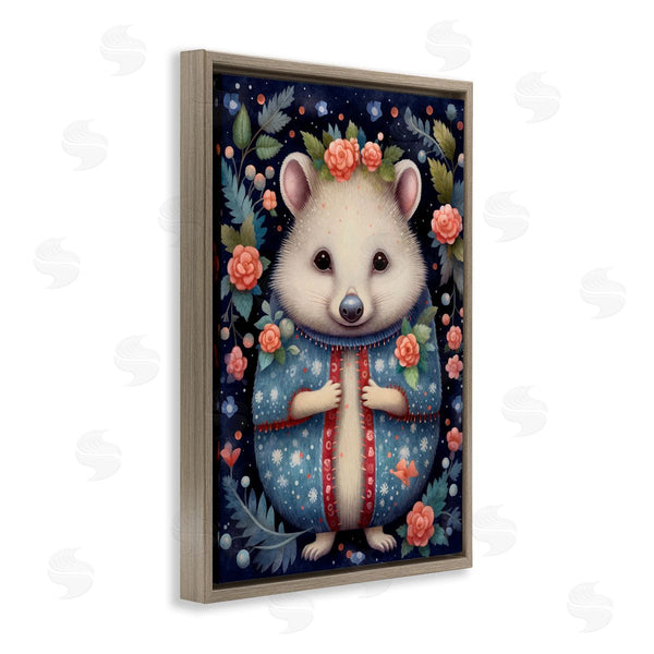 Stupell Industries The Dutch Lady | Woodland Pattern Hedgehog