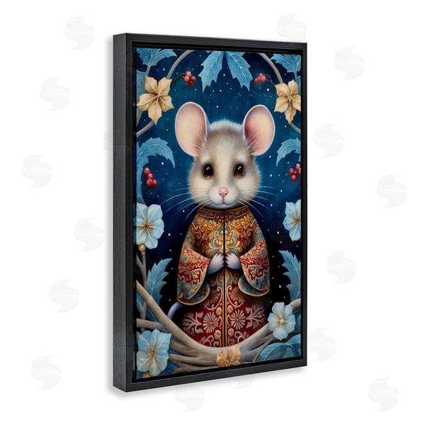 Stupell Industries The Dutch Lady | Woodland Pattern Mouse