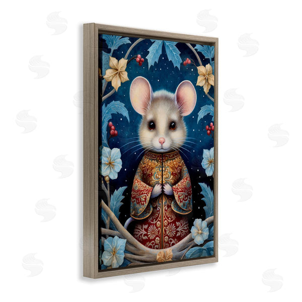 Stupell Industries The Dutch Lady | Woodland Pattern Mouse