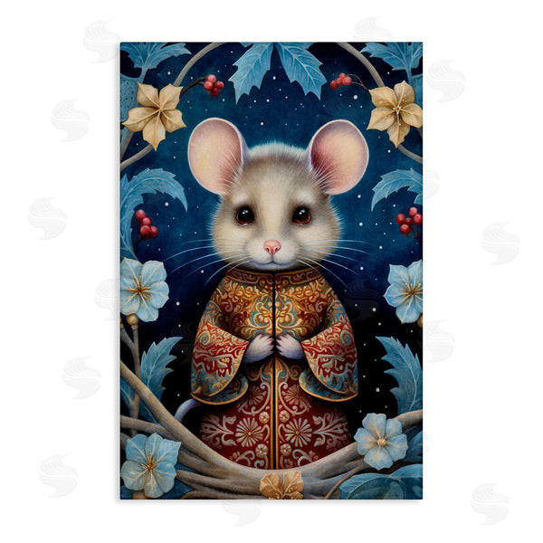 stupell industries The Dutch Lady | Woodland Pattern Mouse