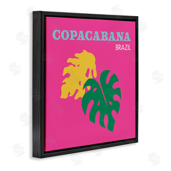 Stupell Industries The Saturday Evening Post | Bold Copacabana Plant Leaves Wall Art