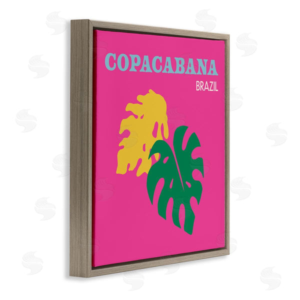 Stupell Industries The Saturday Evening Post | Bold Copacabana Plant Leaves Wall Art