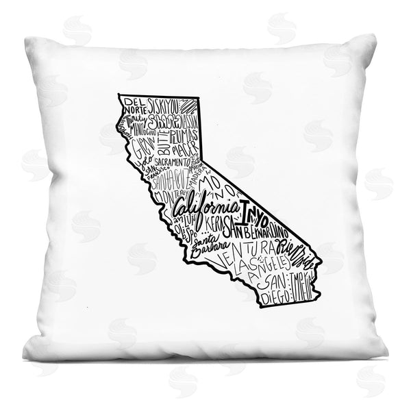 stupell industries The Saturday Evening Post | California State Printed Throw Pillow