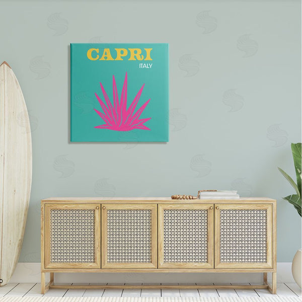 Stupell Industries The Saturday Evening Post | Capri Modern Tropical Plant Wall Art