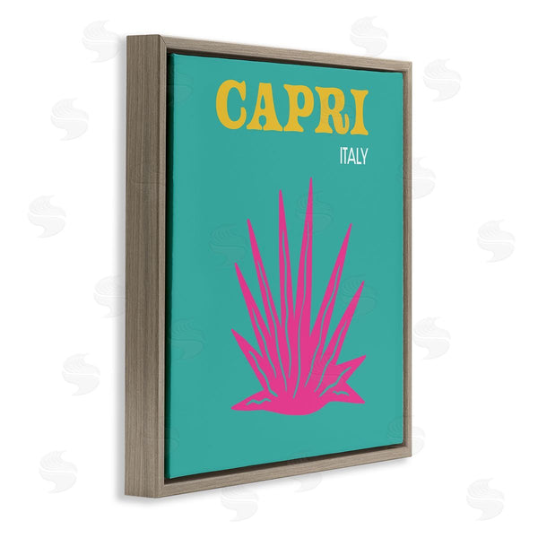 Stupell Industries The Saturday Evening Post | Capri Modern Tropical Plant Wall Art