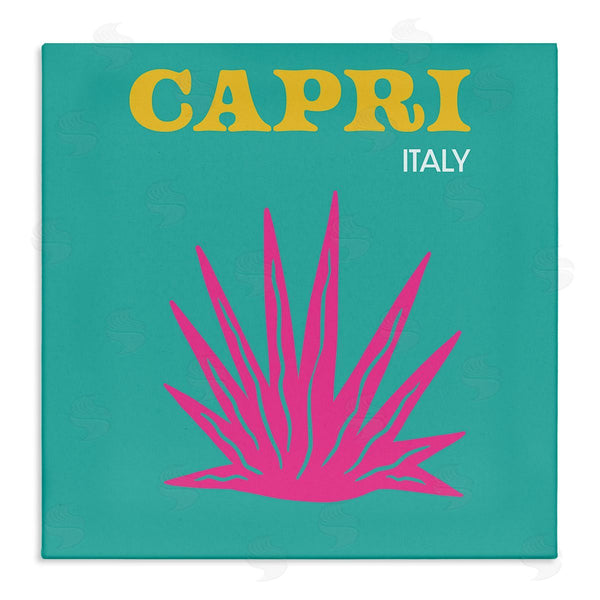 stupell industries The Saturday Evening Post | Capri Modern Tropical Plant Wall Art