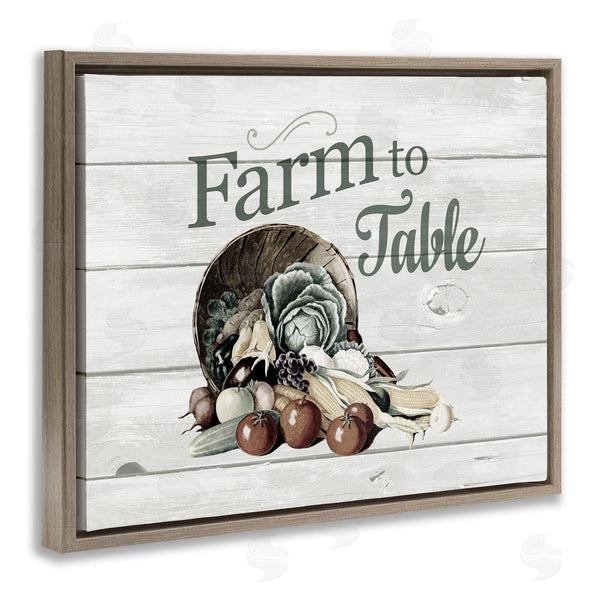 Stupell Industries The Saturday Evening Post | Farm To Table Vegetables Rustic
