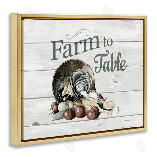 Stupell Industries The Saturday Evening Post | Farm To Table Vegetables Rustic