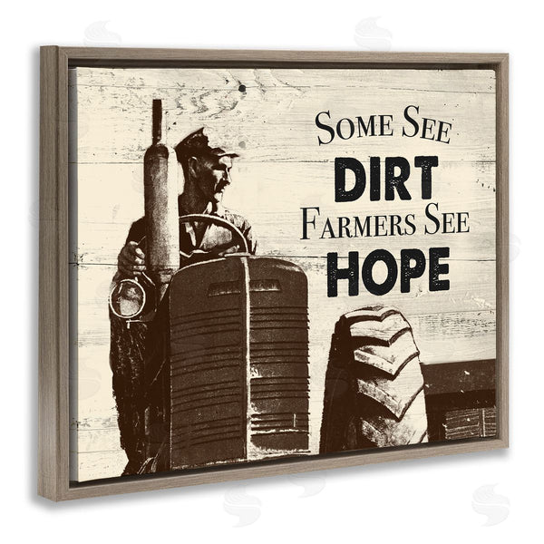 Stupell Industries The Saturday Evening Post | Farmers See Hope Rustic