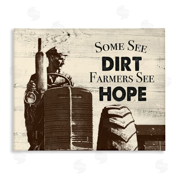 stupell industries The Saturday Evening Post | Farmers See Hope Rustic