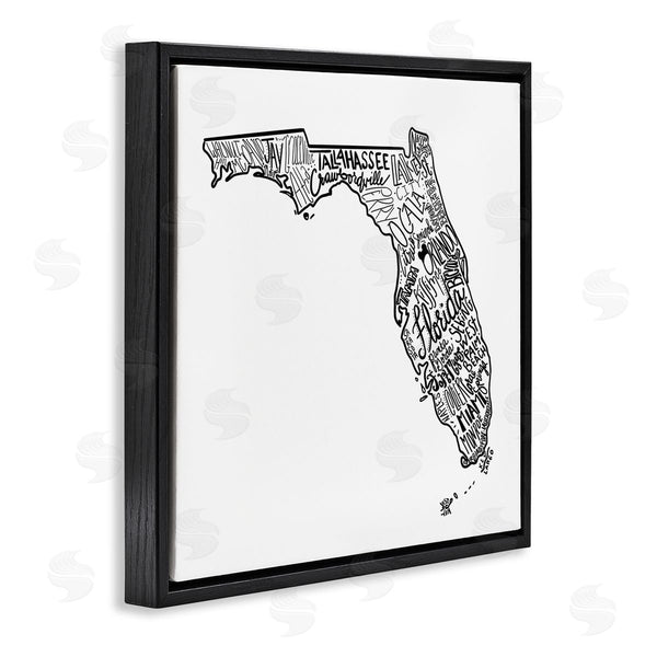 Stupell Industries The Saturday Evening Post | Florida State Typography Cities Wall Art