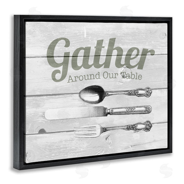 Stupell Industries The Saturday Evening Post | Gather Silverware Farmhouse Kitchen