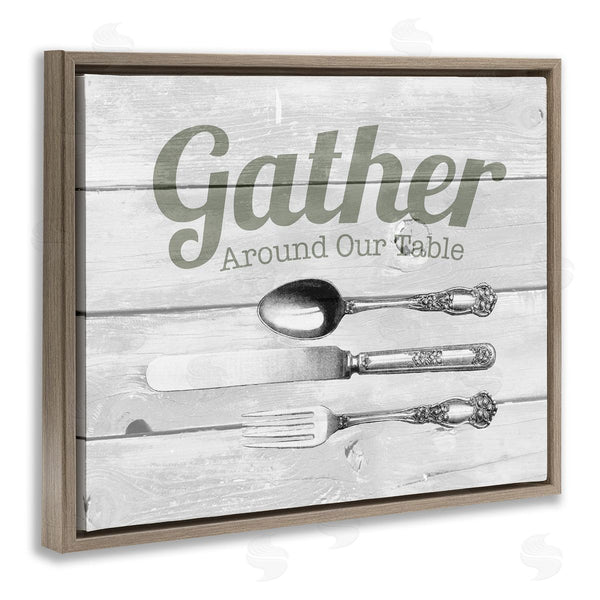 Stupell Industries The Saturday Evening Post | Gather Silverware Farmhouse Kitchen