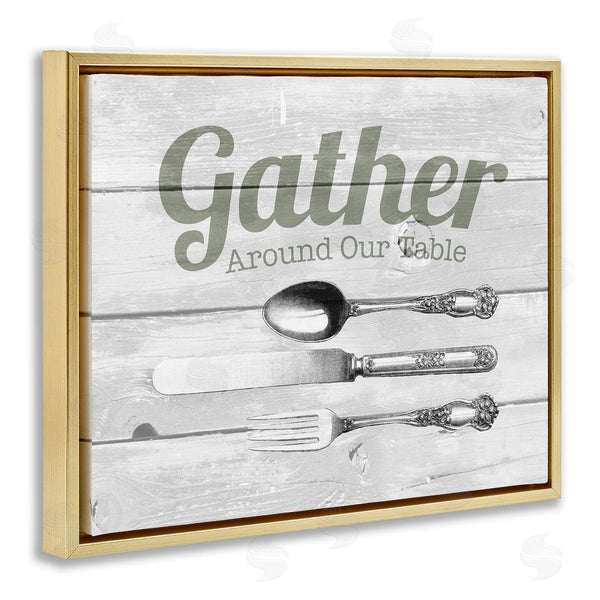 Stupell Industries The Saturday Evening Post | Gather Silverware Farmhouse Kitchen