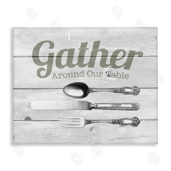 stupell industries The Saturday Evening Post | Gather Silverware Farmhouse Kitchen