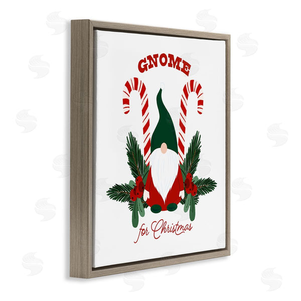 Stupell Industries The Saturday Evening Post | Gnome For Christmas Candy Canes Wall Art
