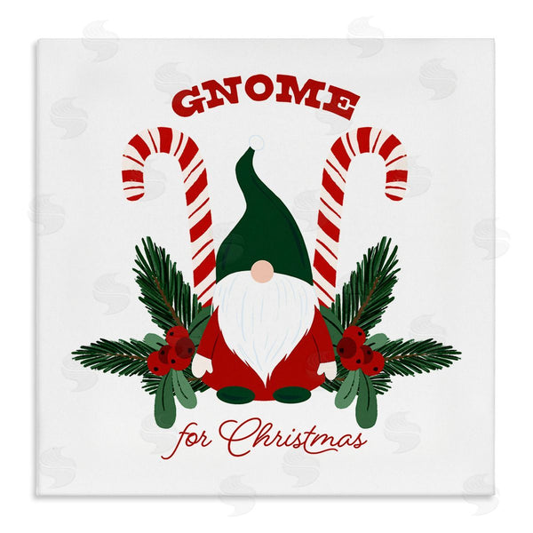 stupell industries The Saturday Evening Post | Gnome For Christmas Candy Canes Wall Art