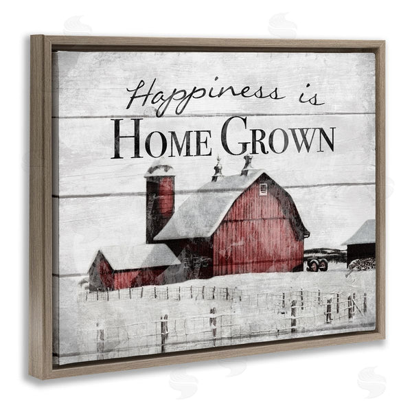 Stupell Industries The Saturday Evening Post | Happiness Is Home Grown Farm Rustic
