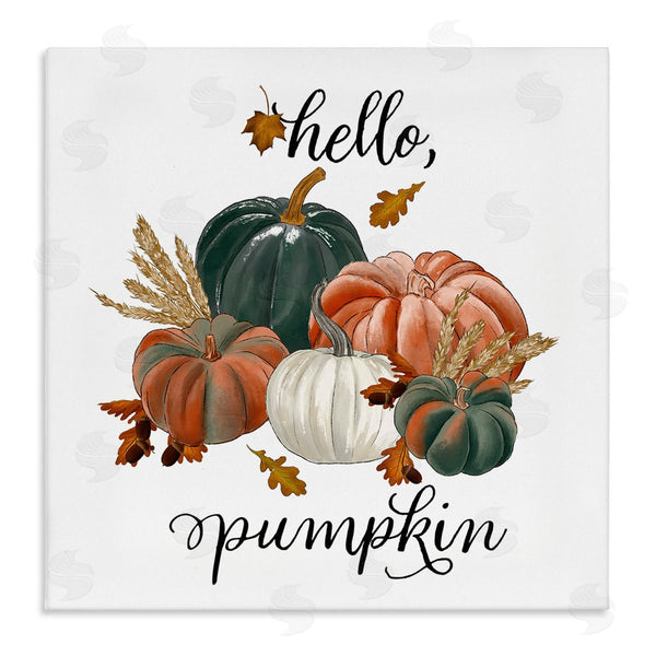 stupell industries The Saturday Evening Post | Hello Pumpkin Fall Harvest Wall Art
