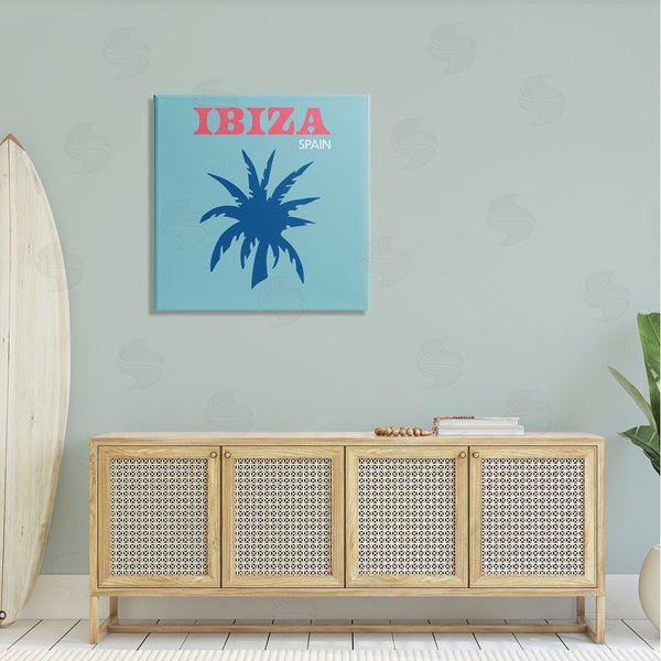 Stupell Industries The Saturday Evening Post | Ibiza Palm Tree Silhouette Wall Art