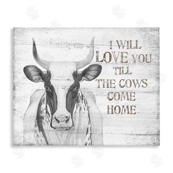 stupell industries The Saturday Evening Post | Love Till The Cows Come Home