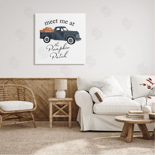 Stupell Industries The Saturday Evening Post | Meet Me At Pumpkin Patch Truck Wall Art