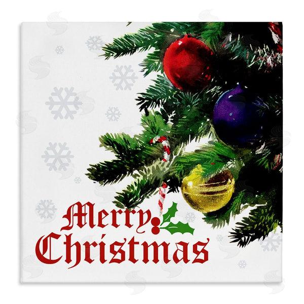 stupell industries The Saturday Evening Post | Merry Christmas Snowflake Pattern Wall Art