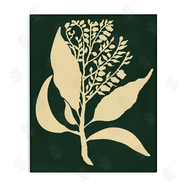 stupell industries The Saturday Evening Post | Plant Silhouette Green Yellow