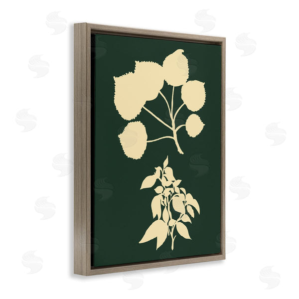 Stupell Industries The Saturday Evening Post | Plant Silhouette Yellow Green