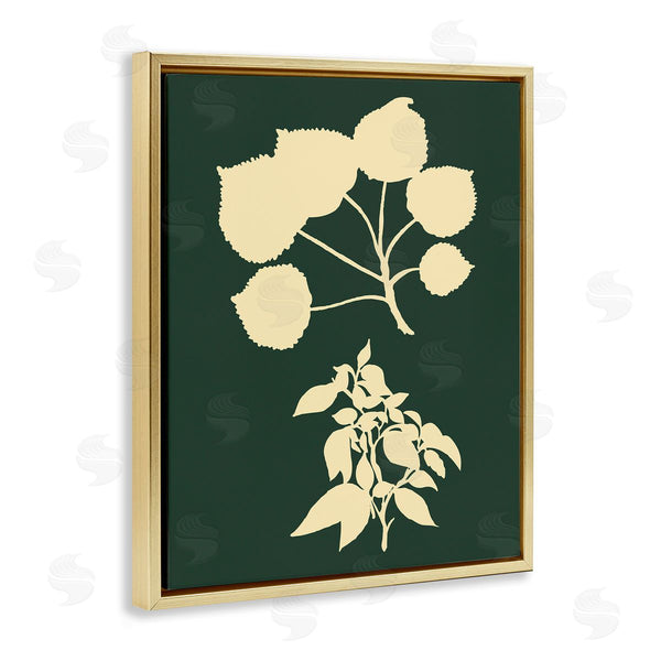 Stupell Industries The Saturday Evening Post | Plant Silhouette Yellow Green