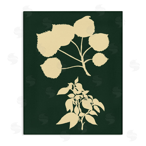 stupell industries The Saturday Evening Post | Plant Silhouette Yellow Green