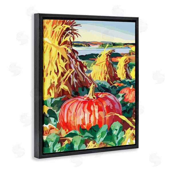Stupell Industries The Saturday Evening Post | Pumpkin Patch Autumn Landscape