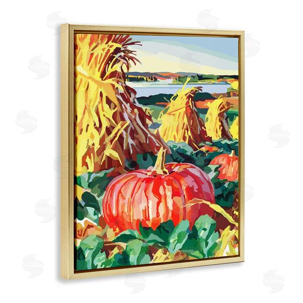 Stupell Industries The Saturday Evening Post | Pumpkin Patch Autumn Landscape
