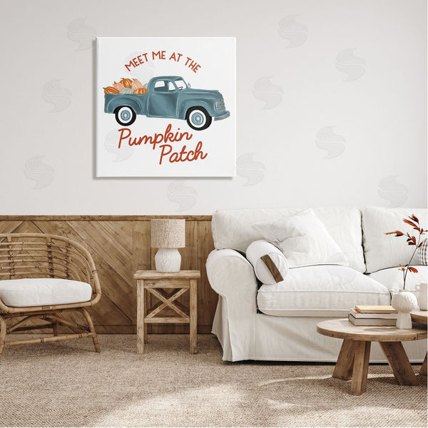 Stupell Industries The Saturday Evening Post | Seasonal Meet Me Pumpkin Patch Wall Art