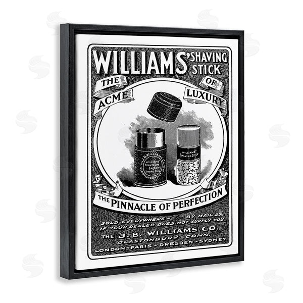 Stupell Industries The Saturday Evening Post | Shaving Advertisement Vintage