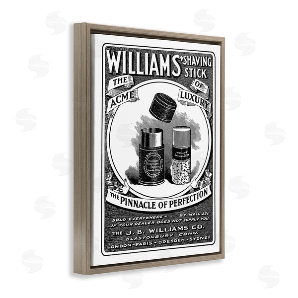 Stupell Industries The Saturday Evening Post | Shaving Advertisement Vintage