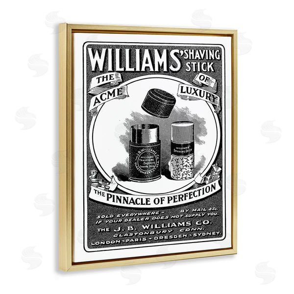 Stupell Industries The Saturday Evening Post | Shaving Advertisement Vintage