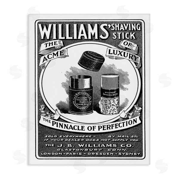 stupell industries The Saturday Evening Post | Shaving Advertisement Vintage