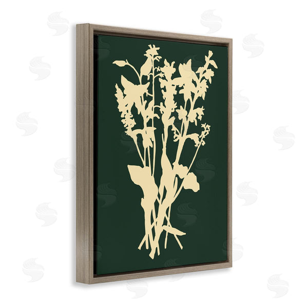 Stupell Industries The Saturday Evening Post | Silhouette Plant Green Yellow