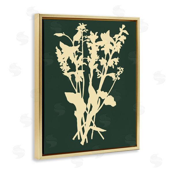 Stupell Industries The Saturday Evening Post | Silhouette Plant Green Yellow