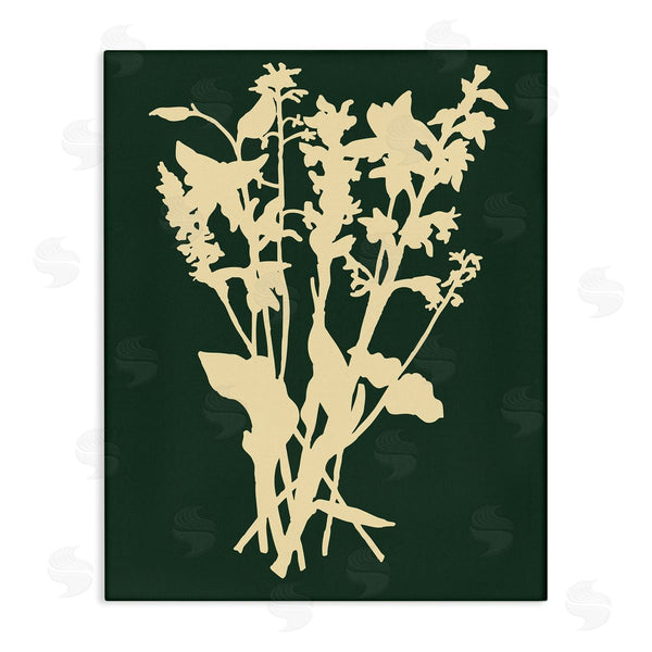 stupell industries The Saturday Evening Post | Silhouette Plant Green Yellow