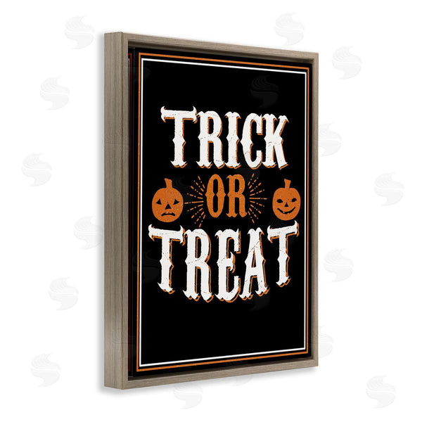 Stupell Industries The Saturday Evening Post | Trick Or Treat Holiday Word