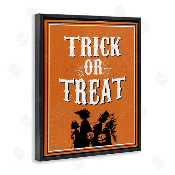 Stupell Industries The Saturday Evening Post | Trick Or Treat Orange White