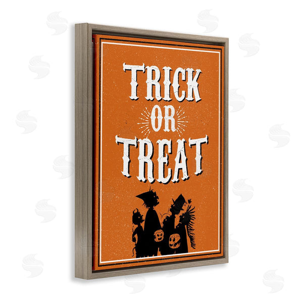 Stupell Industries The Saturday Evening Post | Trick Or Treat Orange White
