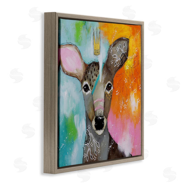 Stupell Industries The Secret Hermit | Abstract Deer Mystical Forest Animal Wall Art