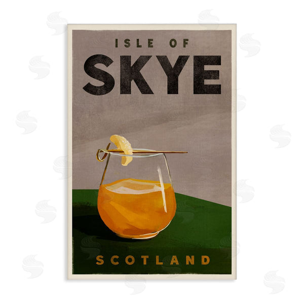 stupell industries The Whiskey Ginger | Isle of Skye Cocktail Wall Art